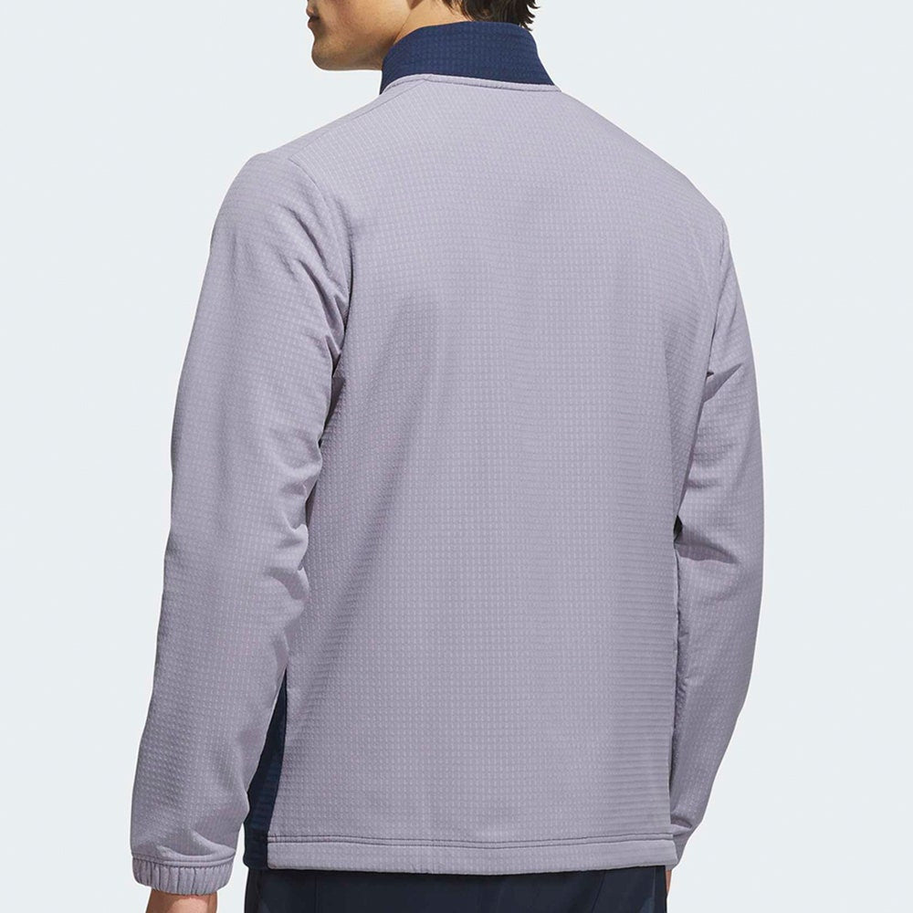 adidas Golf Jacket - U365 Wind Woven FZ - Slate AW26