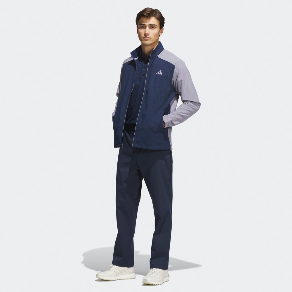adidas Golf Jacket - U365 Wind Woven FZ - Slate AW26