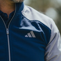 adidas Golf Jacket - U365 Wind Woven FZ - Slate AW26