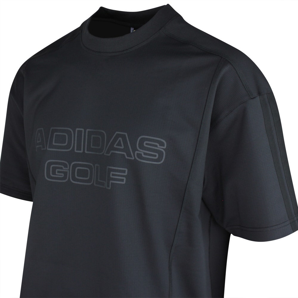 adidas Golf Jumper - BTC Graphic SS Crew Neck - Black SS26