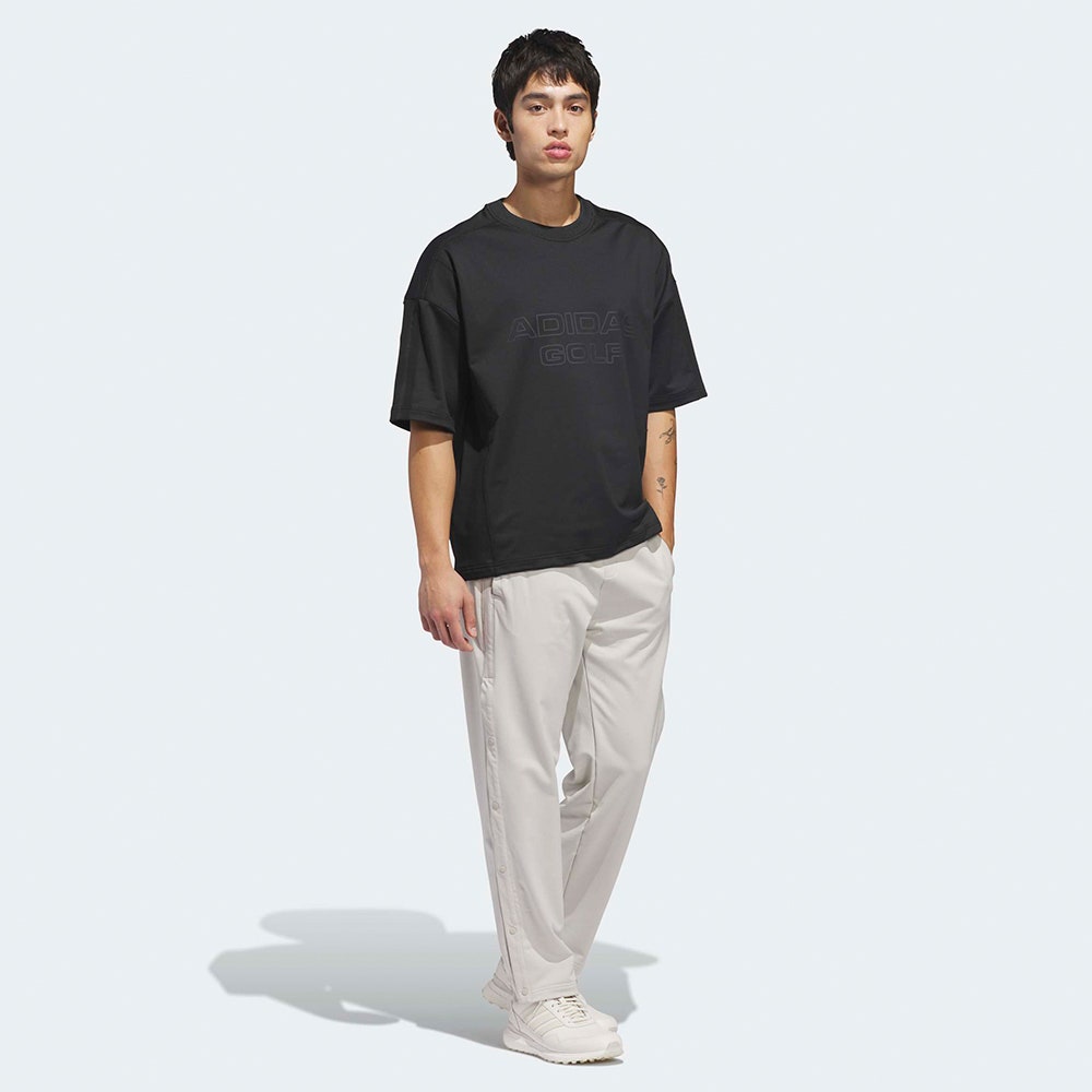 adidas Golf Jumper - BTC Graphic SS Crew Neck - Black SS26
