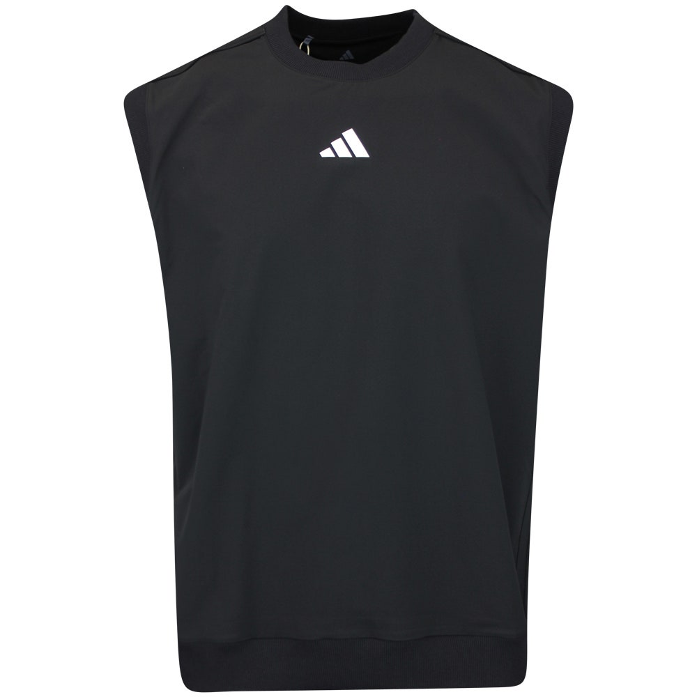 adidas Golf Jumper - BTC Twistweave Vest - Black AW25