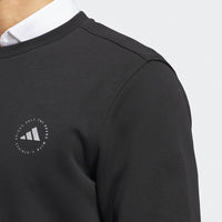 adidas Golf Jumper - Crew Neck Sweater - Black AW25
