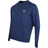 adidas Golf Jumper - Crew Neck Sweater - Collegiate Navy AW25