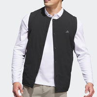 adidas Golf Jumper - Go-To Padded Vest - Black AW25
