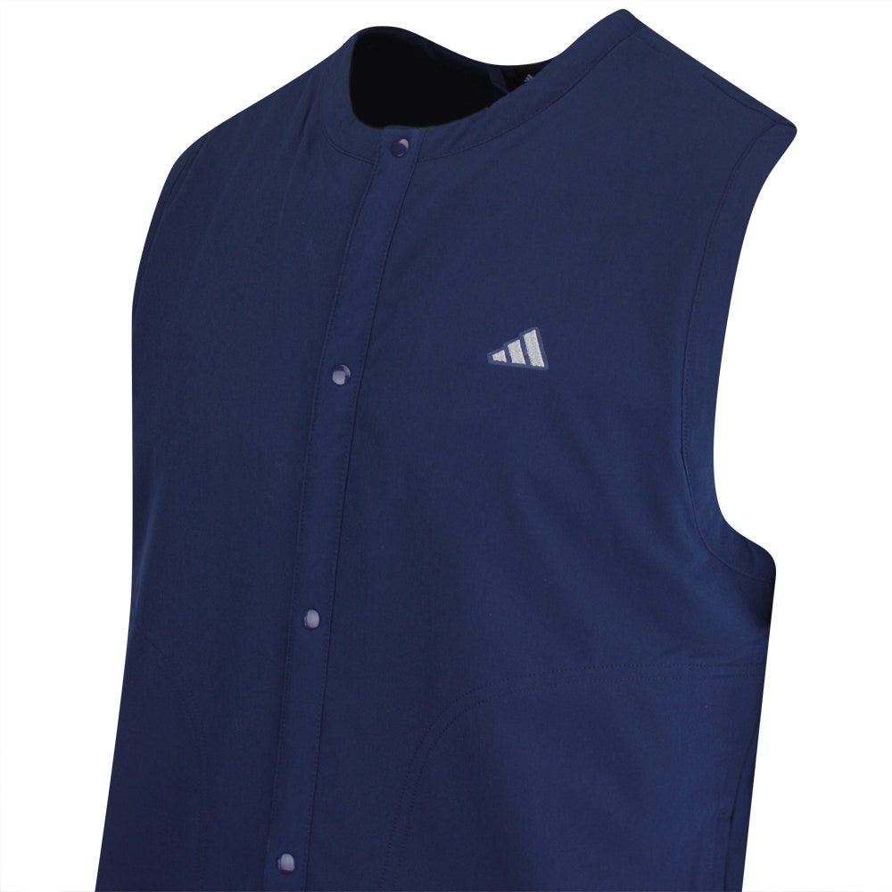 adidas Golf Jumper - Go-To Padded Vest - Collegiate Navy AW25