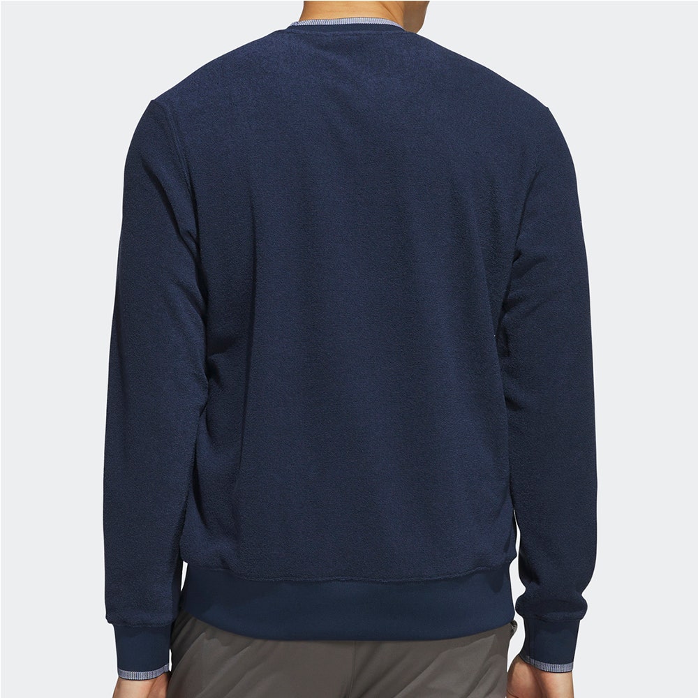 adidas Golf Jumper - Tour Crew Neck - Collegiate Navy AW25