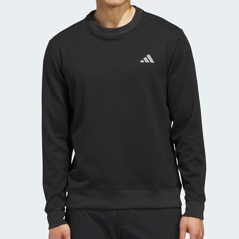 adidas Golf Jumper - U365 Climawarm Crew Neck - Black AW26