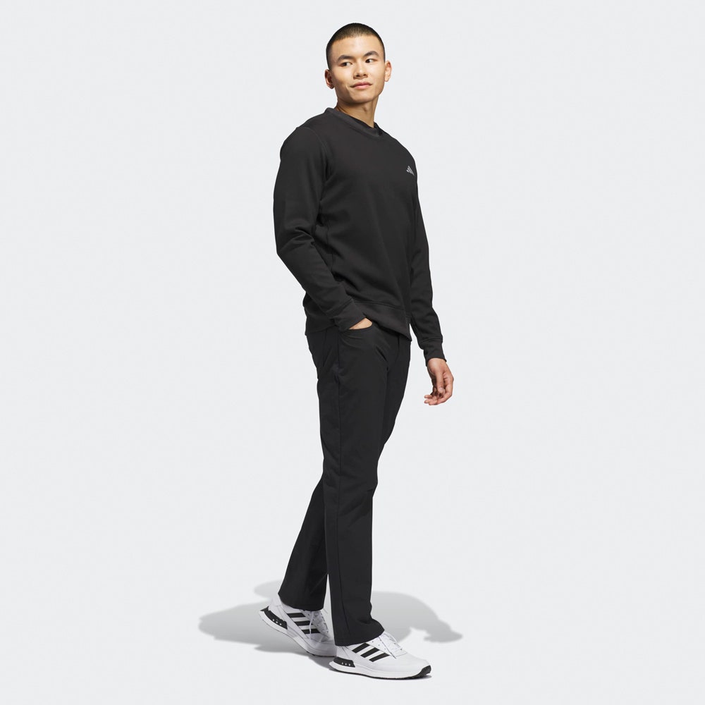 adidas Golf Jumper - U365 Climawarm Crew Neck - Black AW26