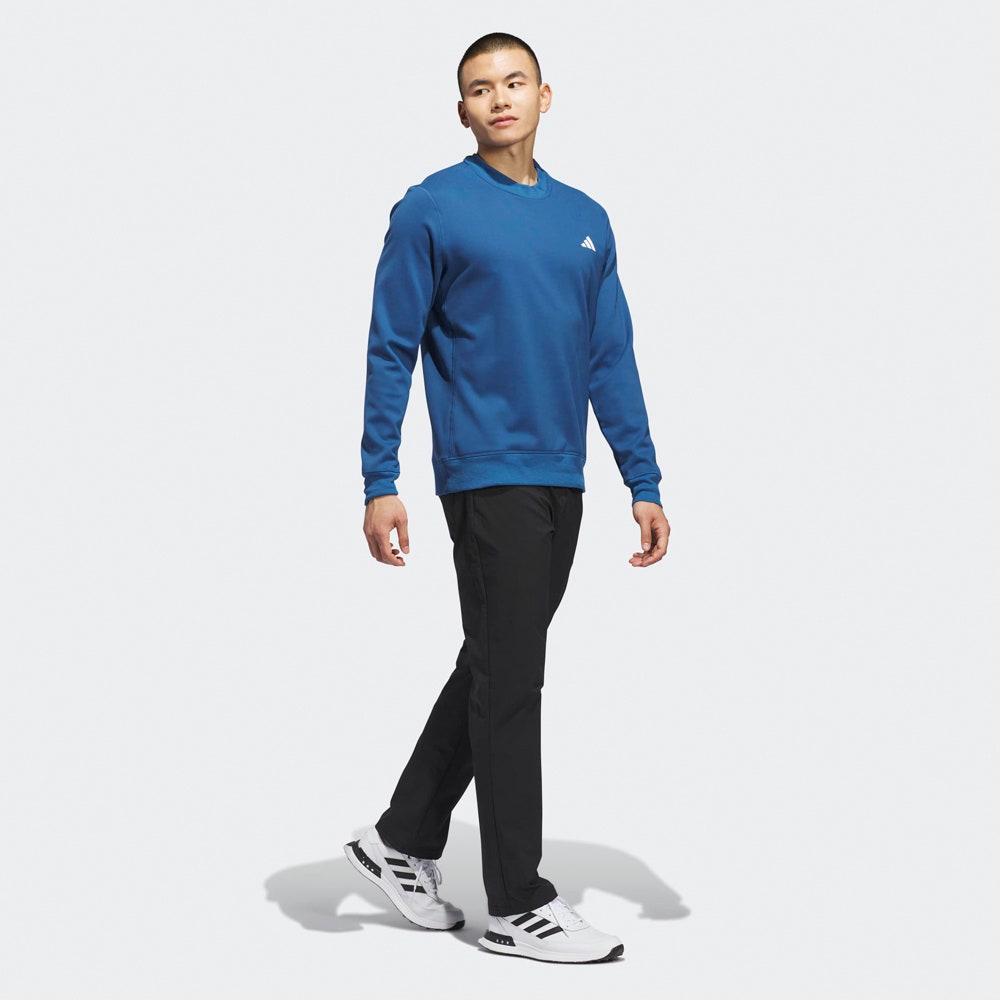 adidas Golf Jumper - U365 Climawarm Crew Neck - Dusky Petrol SS26