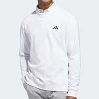 adidas Golf Jumper - U365 Climawarm Crew Neck - White AW26