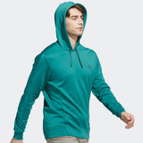 adidas Golf Jumper - U365 Fleece Hoodie - Pure Teal AW25