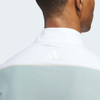 adidas Golf Jumper - U365 Rugby Stripe QZ - Wonder Sage SS26