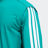 adidas Golf Pullover - BTC Twistweave Hybrid LS - Pure Teal AW25