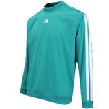 adidas Golf Pullover - BTC Twistweave Hybrid LS - Pure Teal AW25