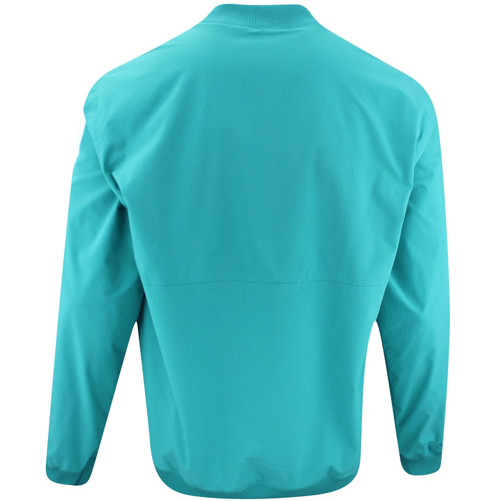 adidas Golf Pullover - BTC Twistweave Hybrid LS - Pure Teal AW25