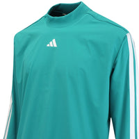 adidas Golf Pullover - BTC Twistweave Hybrid LS - Pure Teal AW25