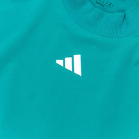 adidas Golf Pullover - BTC Twistweave Hybrid LS - Pure Teal AW25