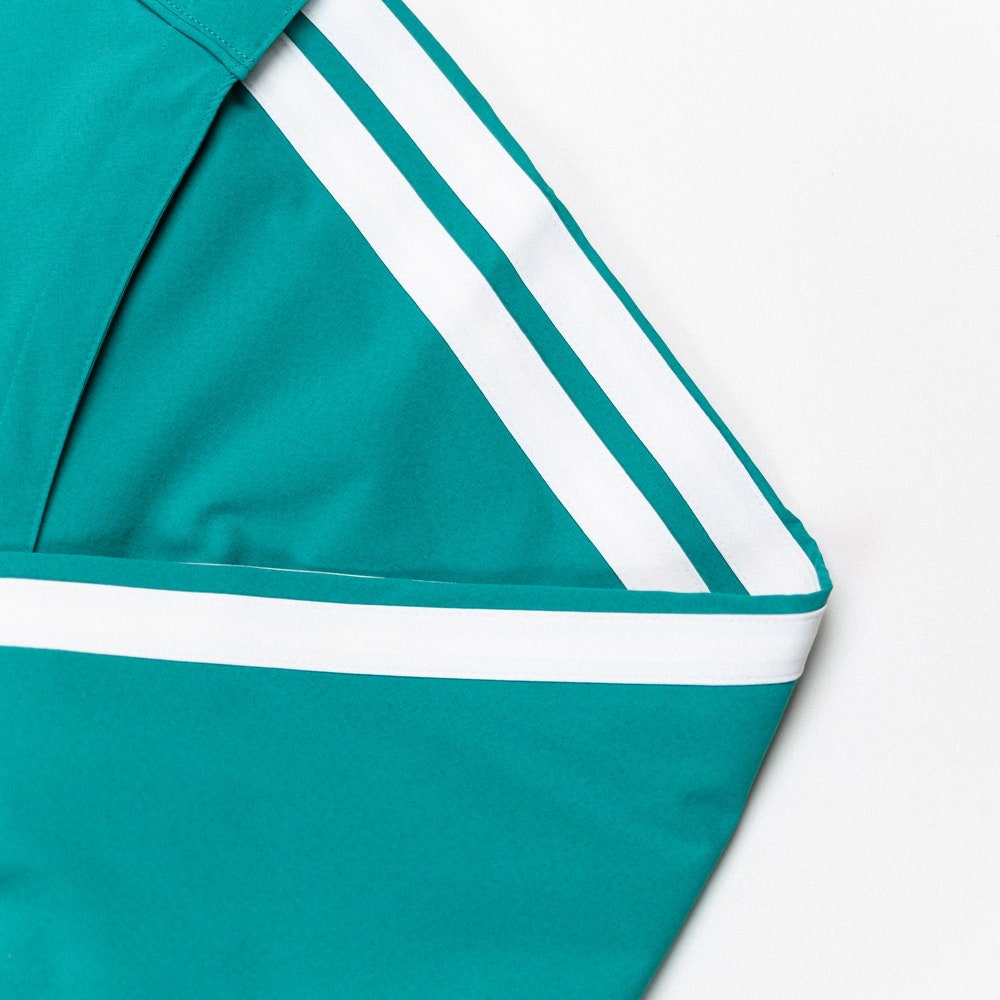 adidas Golf Pullover - BTC Twistweave Hybrid LS - Pure Teal AW25