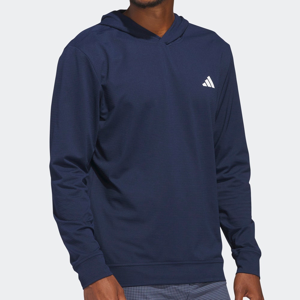adidas Golf Pullover - Elevated Hoodie - Collegiate Navy AW26