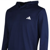 adidas Golf Pullover - Elevated Hoodie - Collegiate Navy AW26
