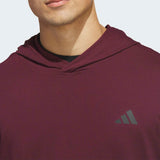 adidas Golf Pullover - Elevated Hoodie - Maroon AW26