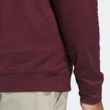 adidas Golf Pullover - Elevated Hoodie - Maroon AW26