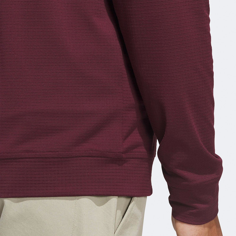 adidas Golf Pullover - Elevated Hoodie - Maroon AW26