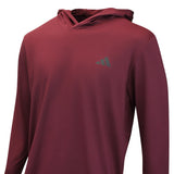 adidas Golf Pullover - Elevated Hoodie - Maroon AW26