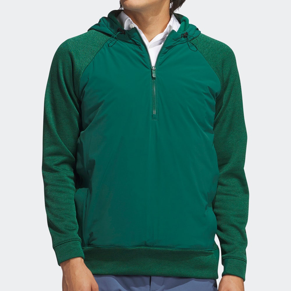 adidas Golf Pullover - Frostguard TOUR Padded Hoodie - Col. Green AW24
