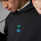 adidas Golf Pullover - Rolling Links Hoodie - Black AW24