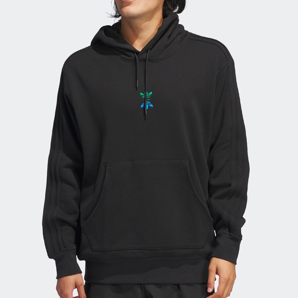 adidas Golf Pullover - Rolling Links Hoodie - Black AW24