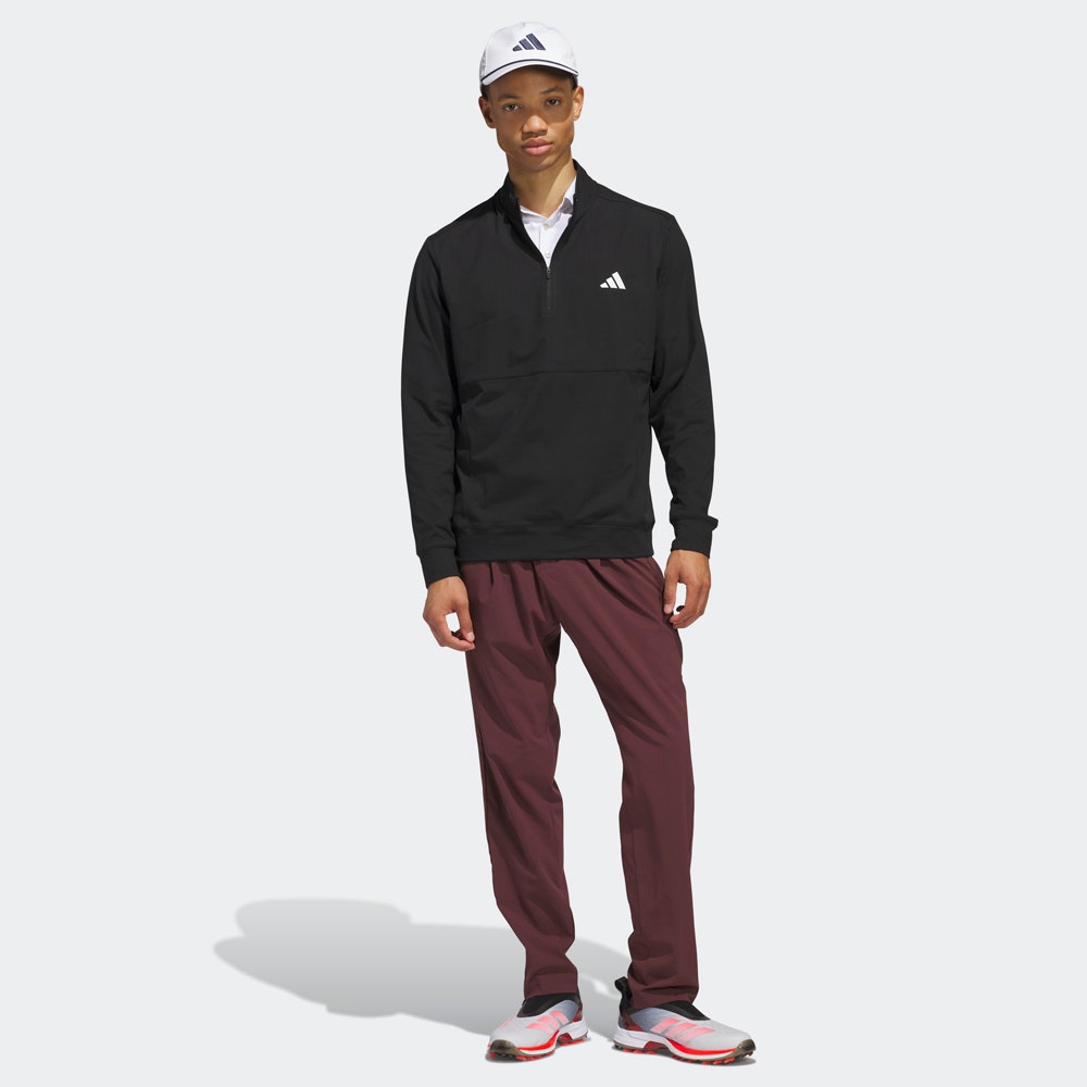 adidas Golf Pullover - Tour QZ - Black SS26