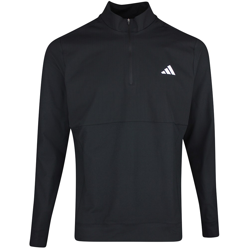 adidas Golf Pullover - Tour QZ - Black SS26