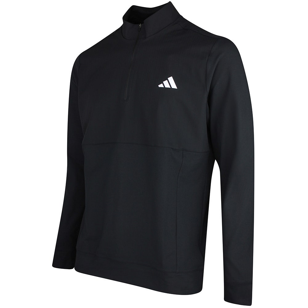 adidas Golf Pullover - Tour QZ - Black SS26