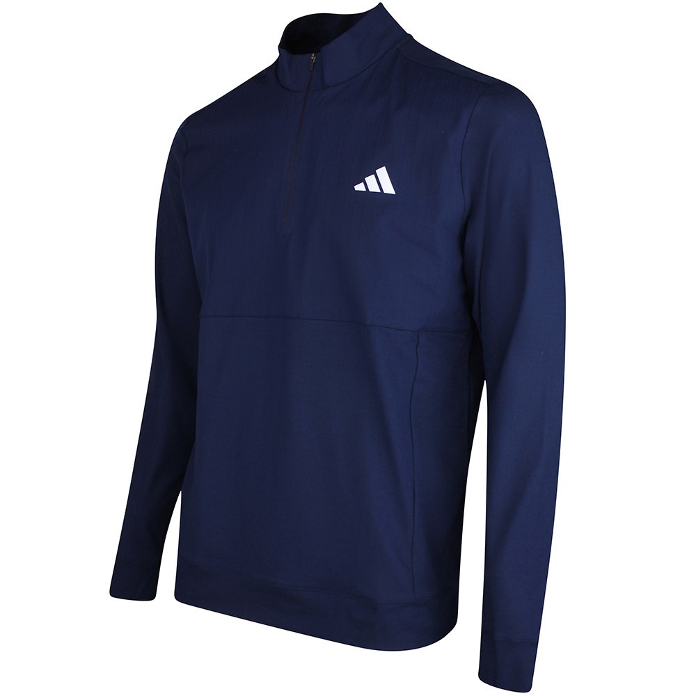 adidas Golf Pullover - Tour QZ - Collegiate Navy SS26