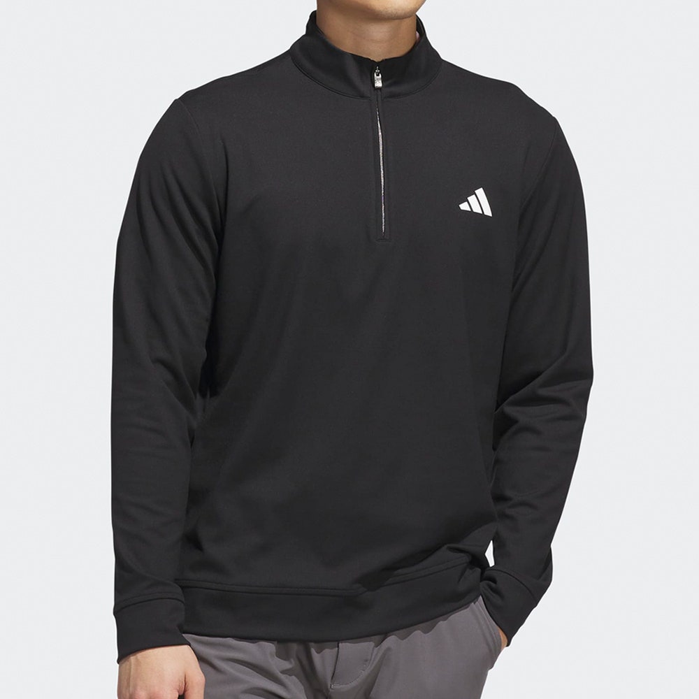 adidas Golf Pullover - U365 Classic QZ - Black AW26