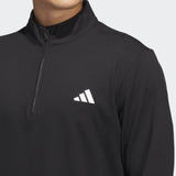 adidas Golf Pullover - U365 Classic QZ - Black AW26