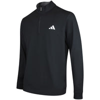 adidas Golf Pullover - U365 Classic QZ - Black AW26