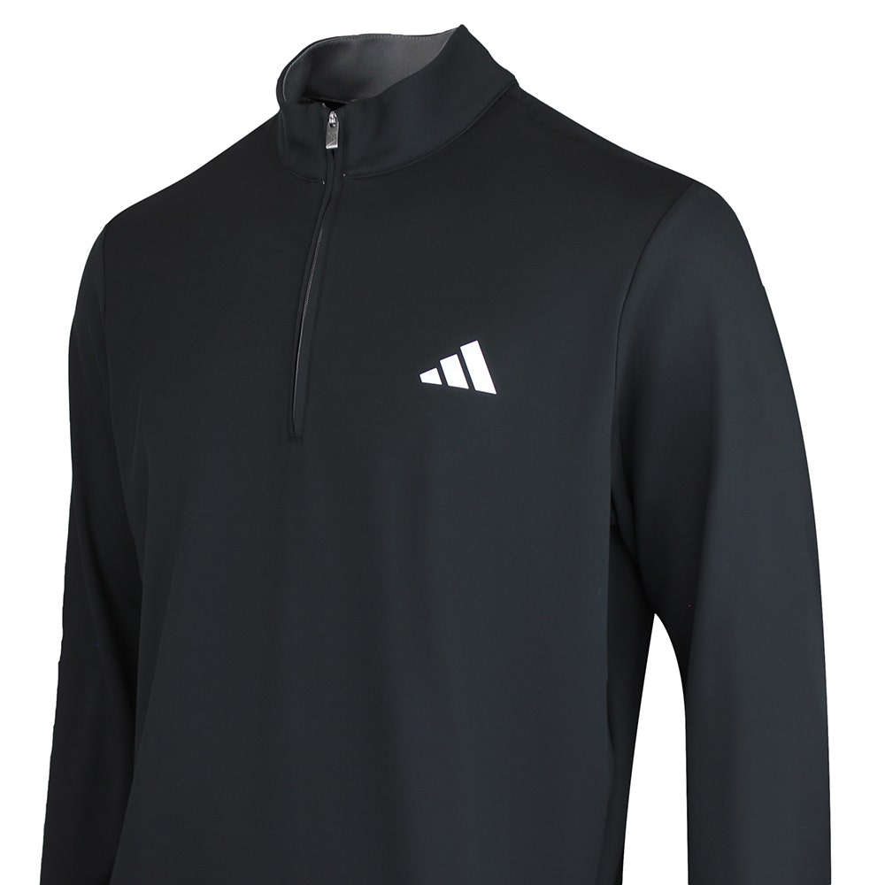 adidas Golf Pullover - U365 Classic QZ - Black AW26