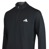 adidas Golf Pullover - U365 Classic QZ - Black AW26