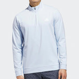 adidas Golf Pullover - U365 Classic QZ - Crystal Sky AW26