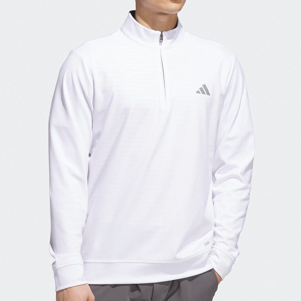adidas Golf Pullover - U365 Classic QZ - White AW26