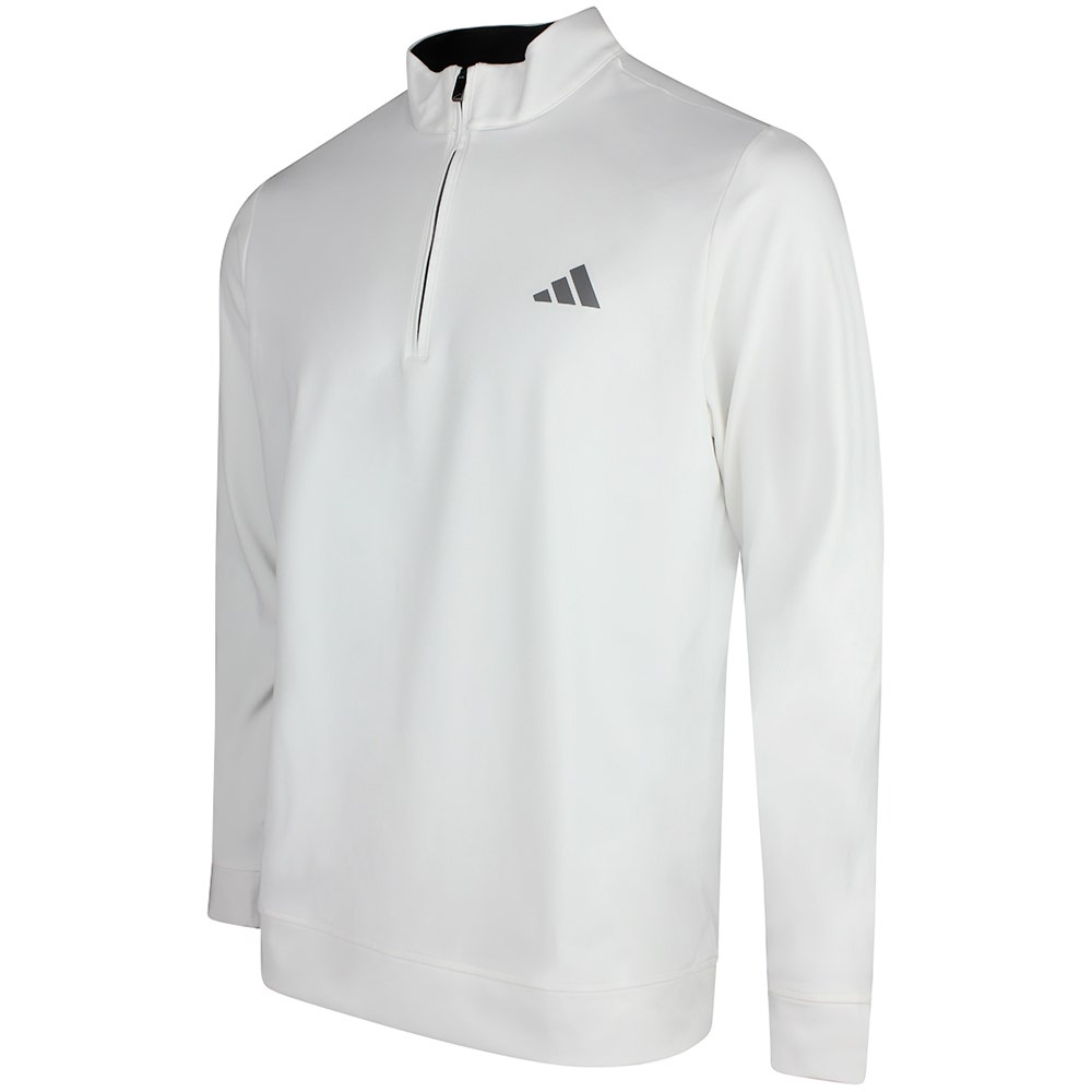 adidas Golf Pullover - U365 Classic QZ - White AW26