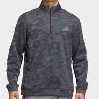 adidas Golf Pullover - U365 DWR QZ - Black AW26