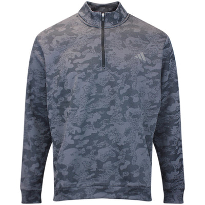 adidas Golf Pullover - U365 DWR QZ - Black AW26