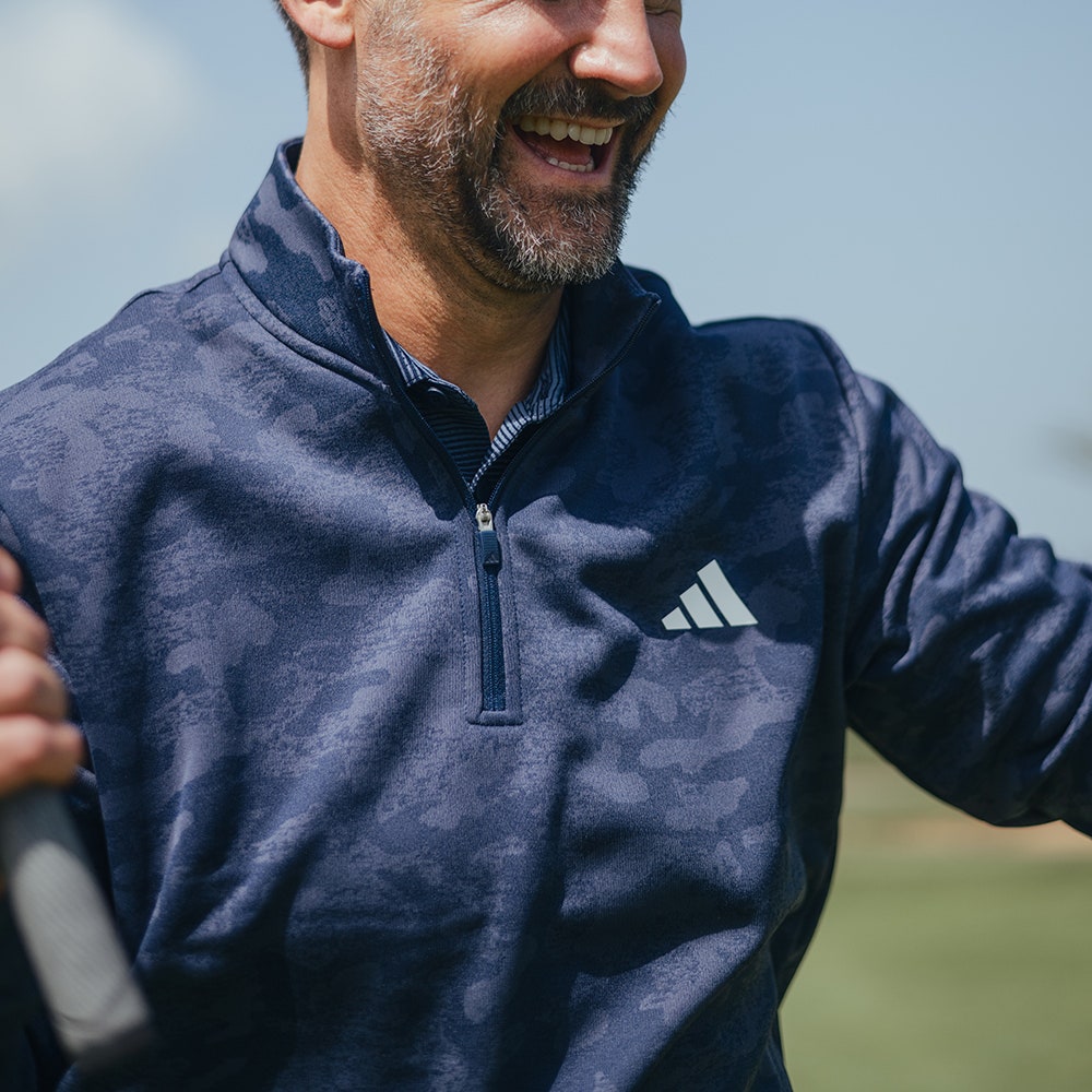 adidas Golf Pullover - U365 DWR QZ - Collegiate Navy AW26