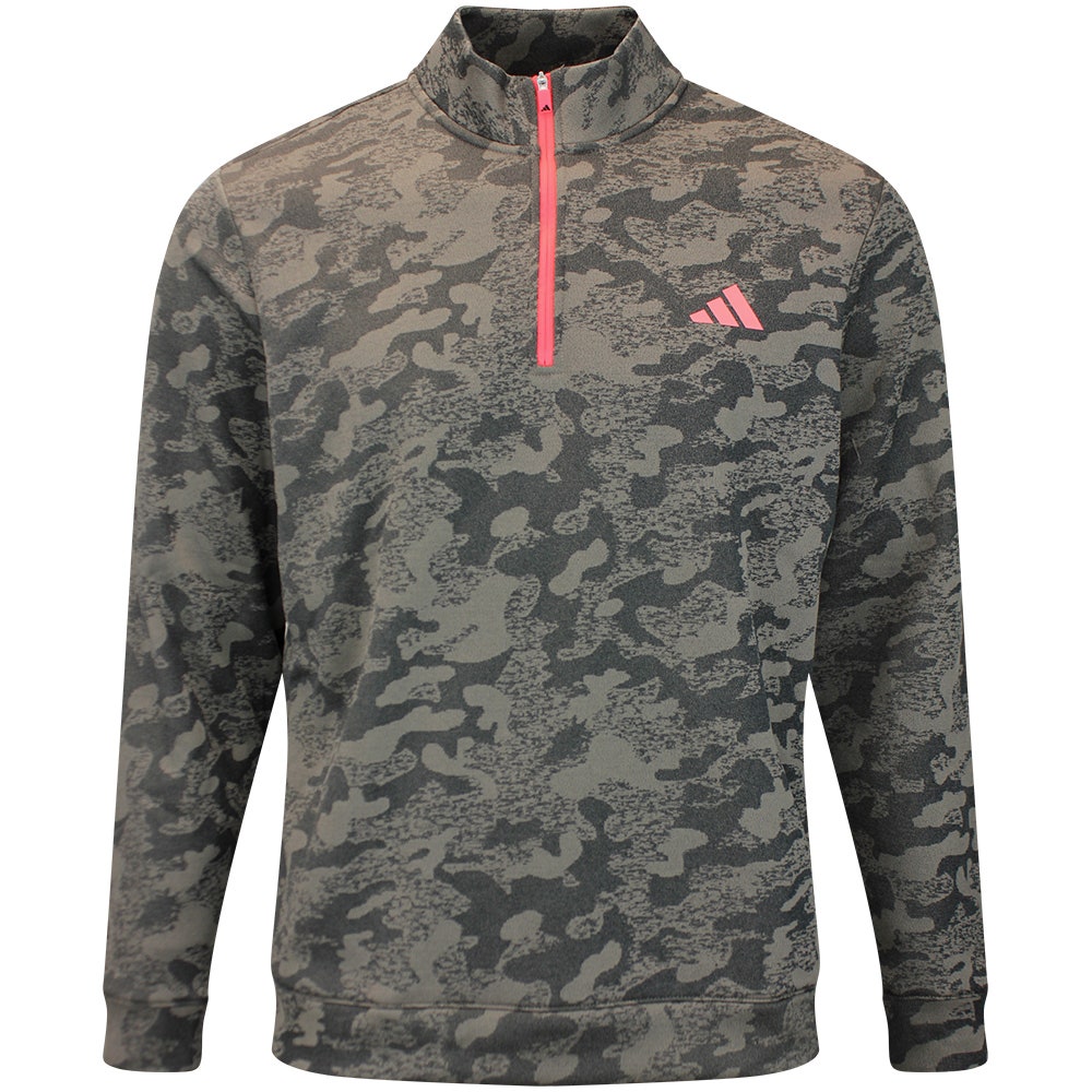 adidas Golf Pullover - U365 DWR QZ - Khaki Six AW26