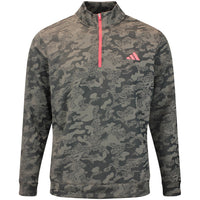 adidas Golf Pullover - U365 DWR QZ - Khaki Six AW26