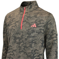 adidas Golf Pullover - U365 DWR QZ - Khaki Six AW26